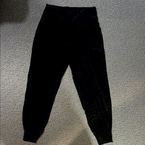 Black Jogger Pants, animal print.